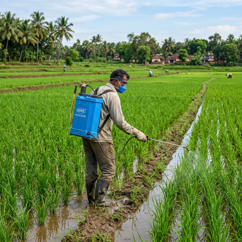 Crop Spraying in India